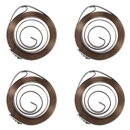 Bloepum 4X 10mm Width HSS Drill Quill Feed Return Coil Spring Assembly