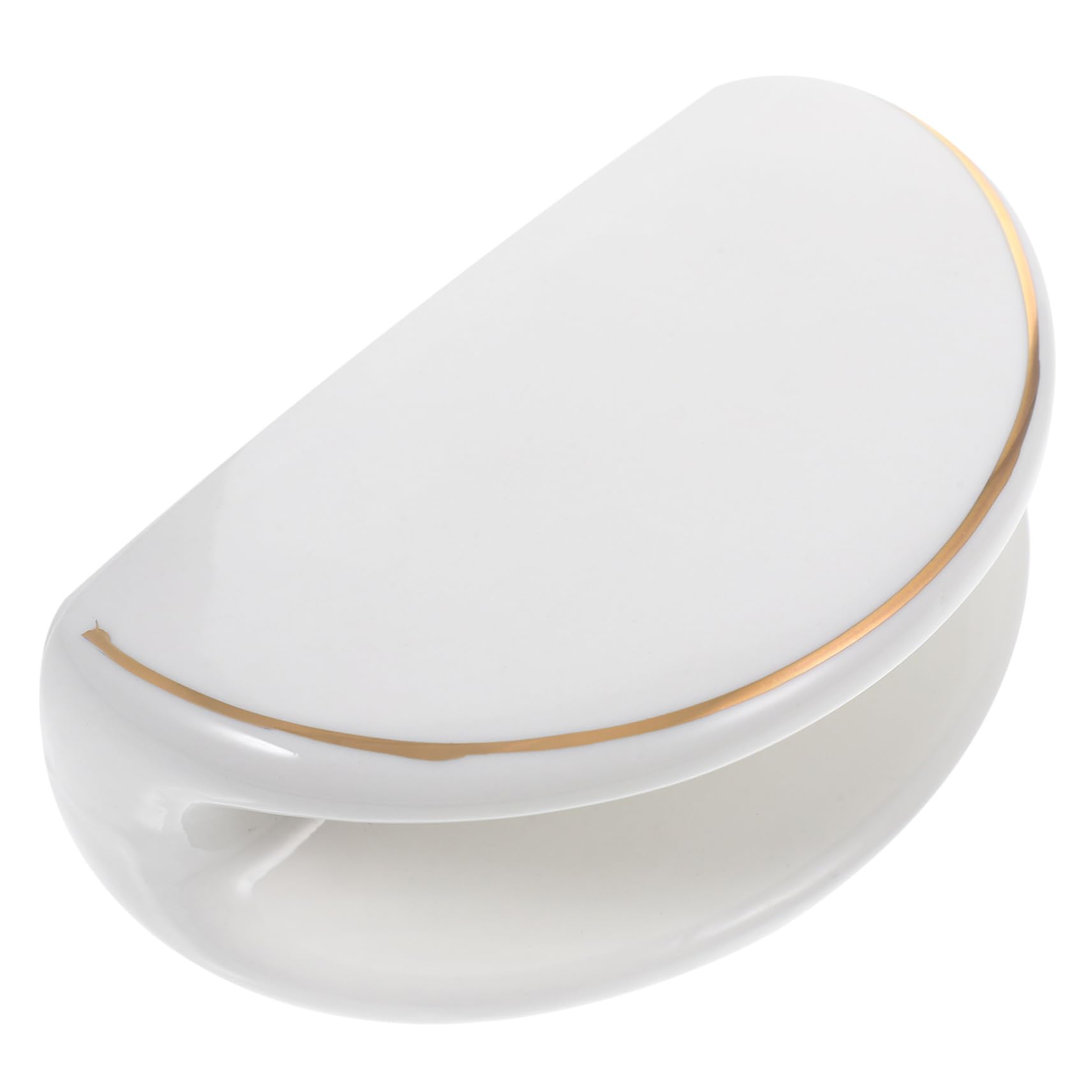 PRETYZOOM 5piezas Soporte De Servilletas De Cerámica Dorado Dispensador De Servilletas Para Encimeras Para Restaurantes y Cafeterías