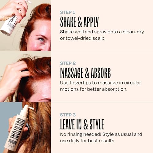 Image of The Revitalizer by Overtone- Hair Growth and Fortifying Elixer, 14 Amino Acid Complex, Naturally Derived, 144 mL