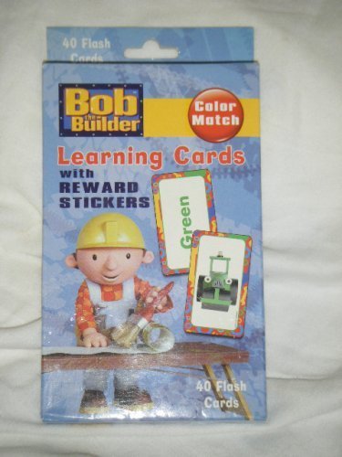 Bob the Builder Color Match Learning Cards with Reward Stickers: Bendon ...