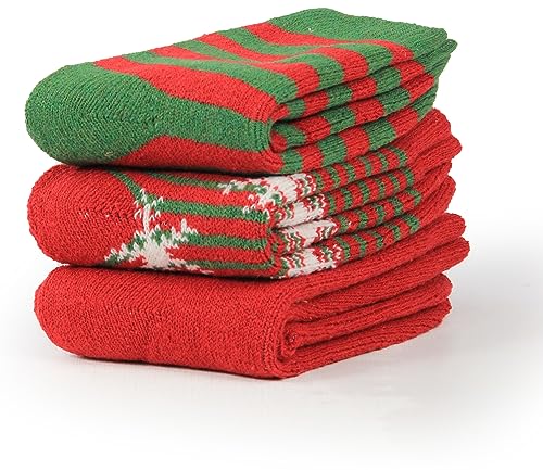 Image of BenSorts Women's Winter Boots Socks Thick Warm Cozy Crew Socks Solid Color Gifts