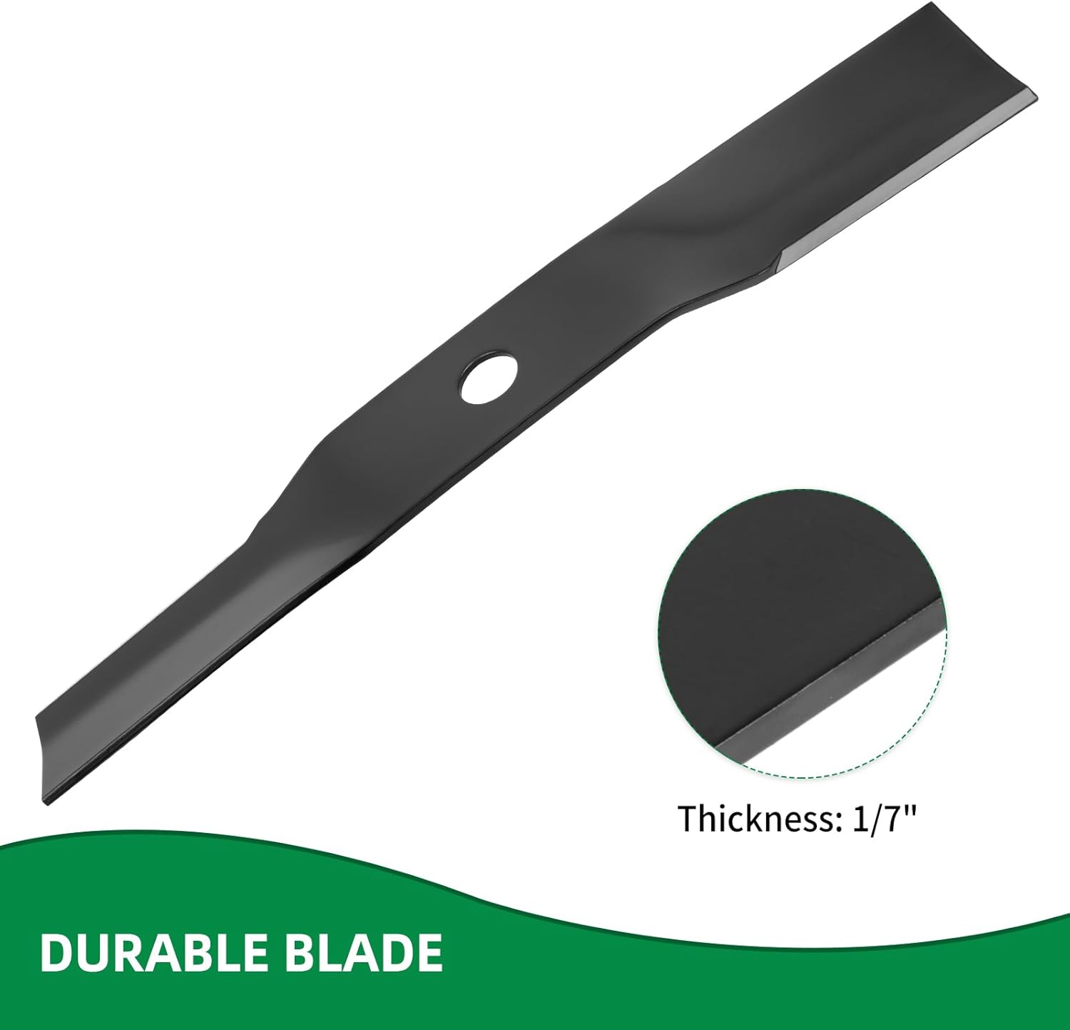 92117E701 Mower Blades Compatible with Murray 46" Cut Deck, 92117E701MA High Lift Lawnmower Blades Compatible with Murray 46901X92A Lawn Tractor, Replace for 92117 92117E7D, 3 Pack