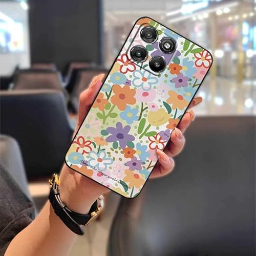 Phone Case Compatible with MOTO G100 China/G100S/G67Power/G57Power, oil painting Cute Soft case Back Cover Design Waterproof Sil