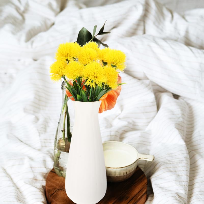 Amazon｜Amosfun フェイクタンポポ 造花 12本セット インテリア装飾