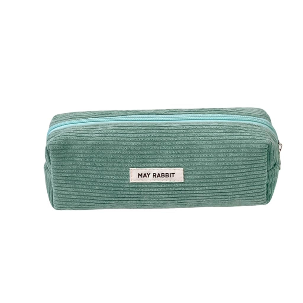 Avejjbaey Astuccio E Astuccio Per Matite - Estuche de gran capacidad para lápices, estuche para lápices, estuche para la escuela y la oficina, verde claro, Bolsa seca