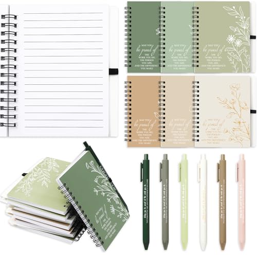 Carnet de reconnaissance employés : lot de 24 avec stylo chic pour cadeau de remerciement collègue