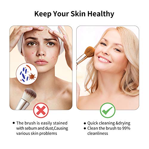 image for Senbowe Upgraded USB Makeup Brush Cleaner and Dryer Machine, Electric 