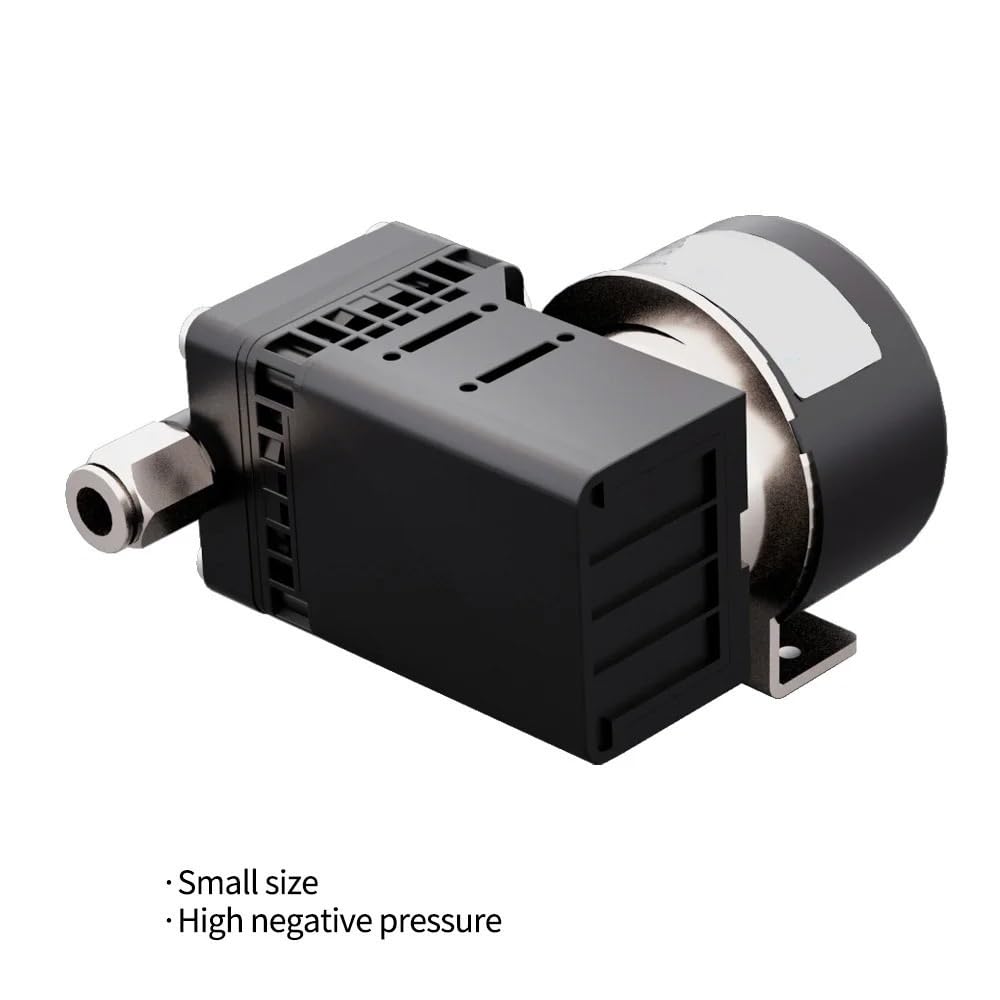 Bomba de vacío de diafragma de 8 l/min, motor BLDC de 15 W, bomba de aire de presión negativa de -0,085 MPa for muestreo de gas y mezcla de líquidos
