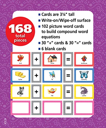 Cartes de mots composés pour tableau de poche - Matériel éducatif