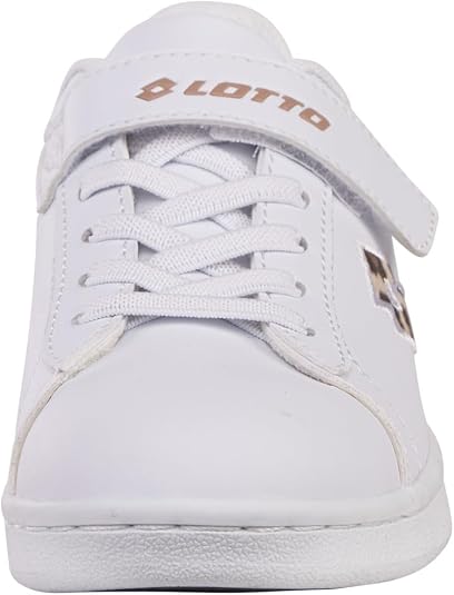 Baskets Fille Lotto Scopi Gc K - Lacets Élastiques Et Velcro - Style Tendance