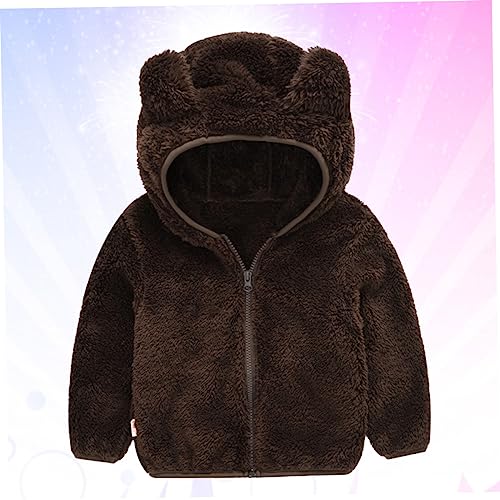 BESTYASH Fur Hooded Coat Fur Coat Hoodie for Hoodies Faux Fur Coat Cartoon Hoodies Cute Fur Hoodies Plush2
