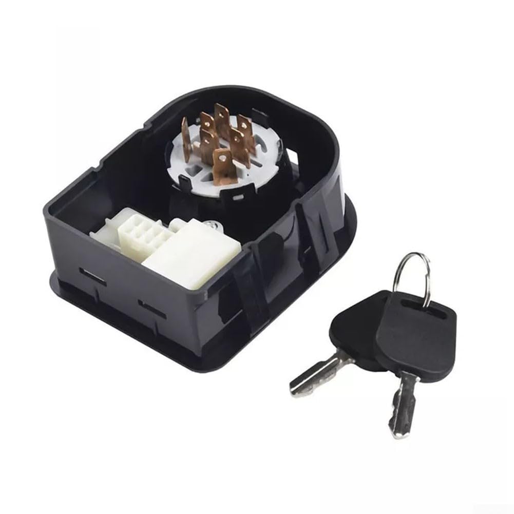 Módulo de interruptor de encendido para cortacésped, relé solenoide de arranque 725-06153A compatible con Cadet para XT1 para XT2 y para tractores CRAFTSMAN, juego de 2 piezas