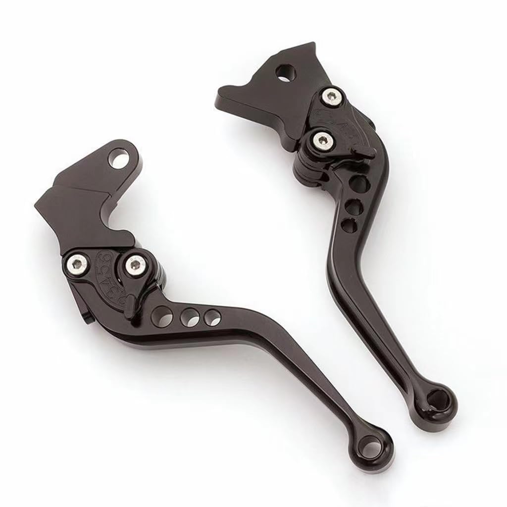 Zhannuobhd Black 147Mm Brake Clutch Lever For Royal For Enfield 650 For Interceptor For Continental For Int650 For Gt650 8 Color Adjustable Motorcycle Brake Clutch Levers(Black 147Mm)