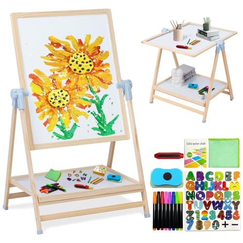 Easel for Kids Toys, Weudear Toddler Dry Erase...