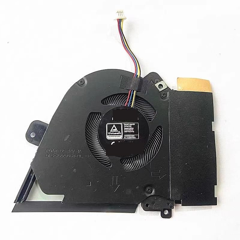 Ventilateur GPU pour ASUS TUF Dash F15 FX516 facile à remplacer pour entretien thermique