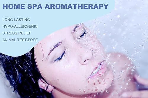 Miniatura 2 de CYANABATH Vaporizador de ducha de aromaterapia, set de regalo de cumpleaños para mamá con aceites esenciales naturales de lavanda, cuidado personal