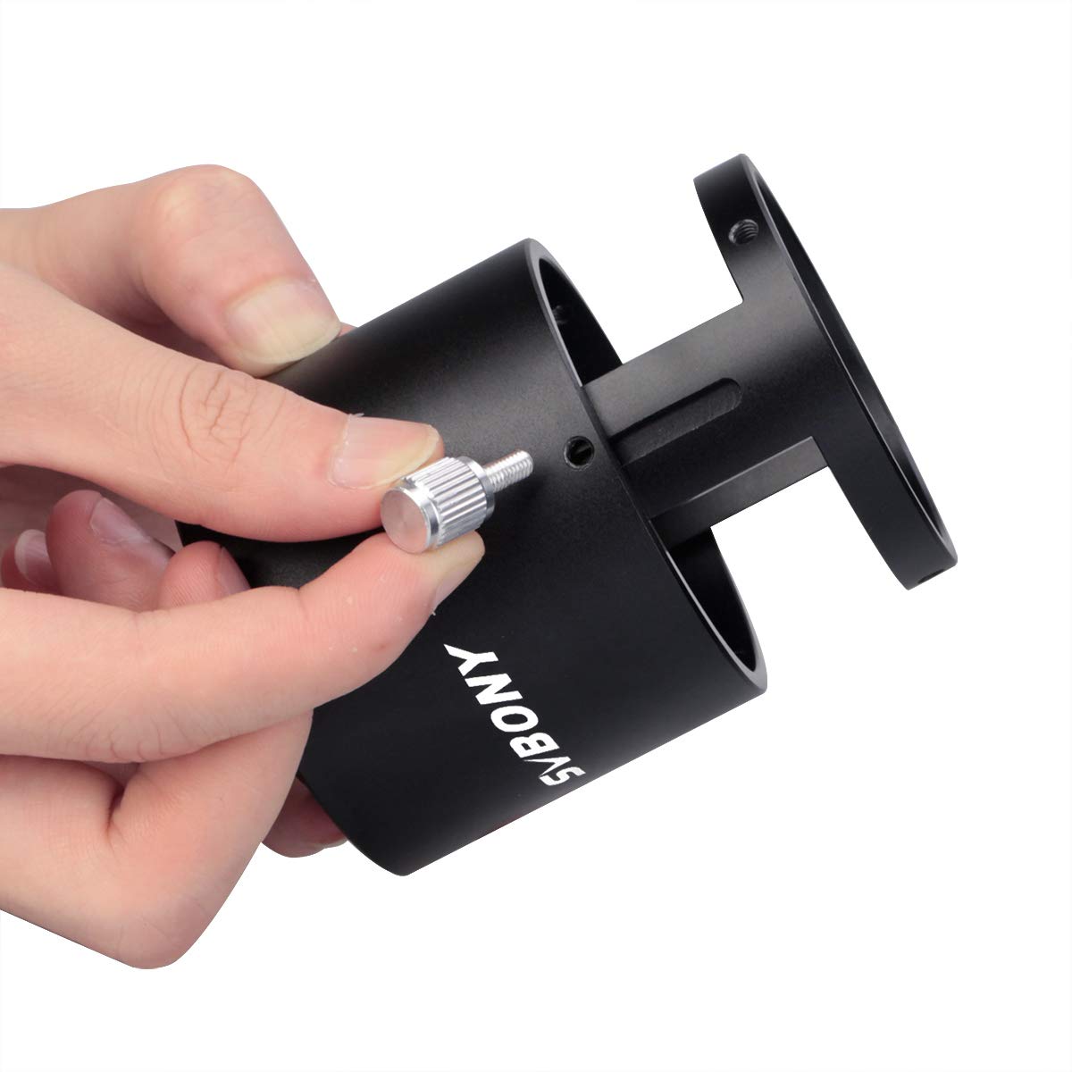 SVBONY SV123 Spektiv Kamera-Adapter für Kamera, Anschluss an Spektiv und Okular-Außendurchmesser 49 mm bis 58 mm