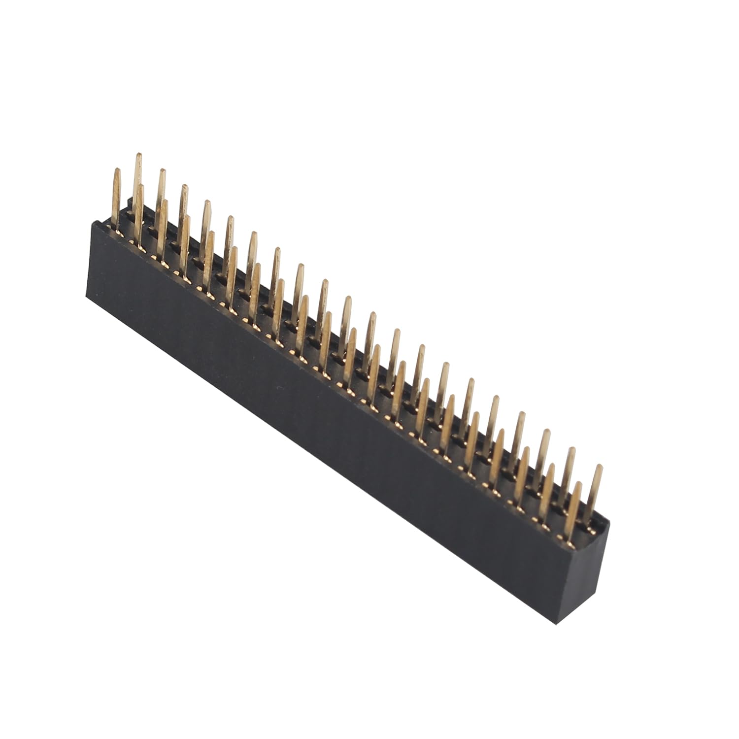 ZDE 6 SZTUK 2x20 40 Pin Stacking Header Female Header 2,54 mm Pitch Pin Headers | Złącze Dual Row do płyty grzejnej Raspberry Pi Arduino PCB