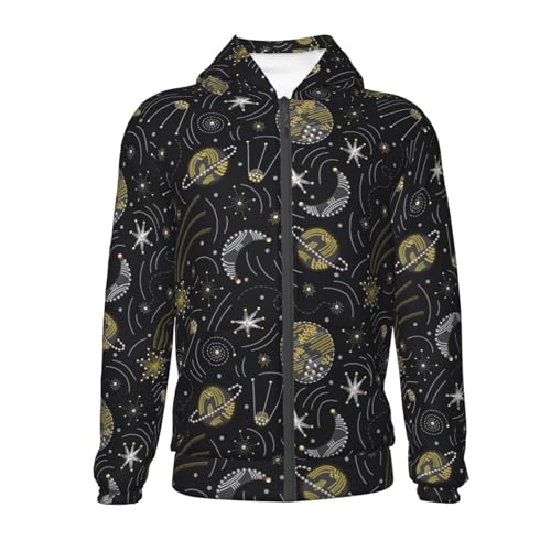 Planet Kid Hoodies Boys Zip Up Sweatshirts Girls Pullover with Pocket2