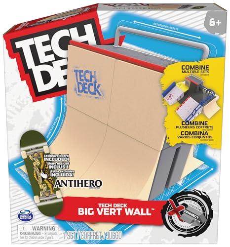 Tech Deck, X-Connect Starter-Set Rampenset mit authentischem...