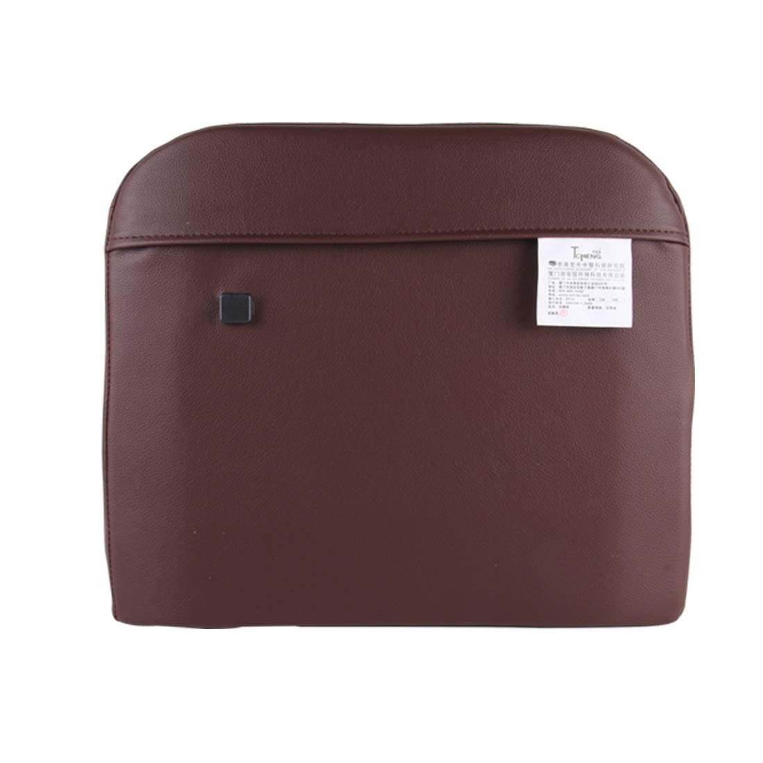Accesorios de Muebles Familia de Masaje Trasero del Coche eléctrico de la vibración de la Cintura de Carga USB Almohada Mat (Caqui) (Color : Brown)