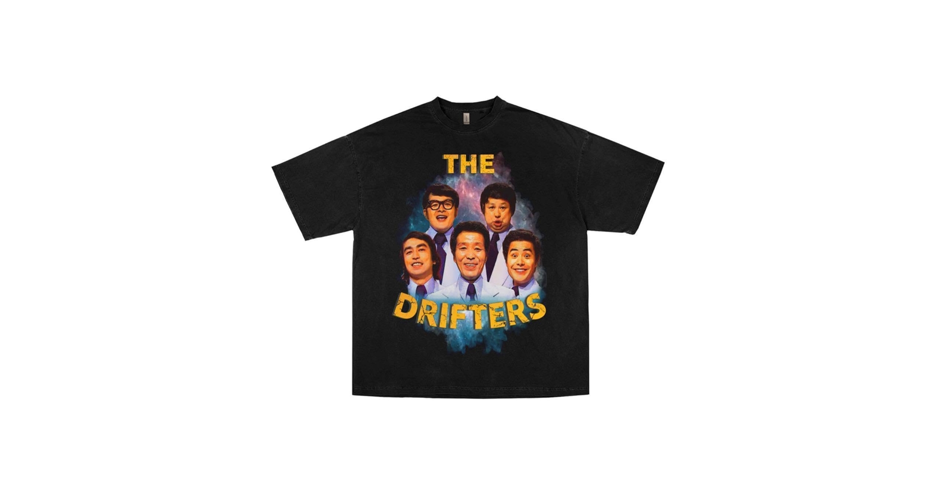 ビンテージ　ドリフターズ　Tシャツ Amazon.co.jp: DRIFTERS ドリフターズ Tシャツ ブラック vintage
