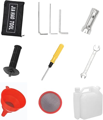 Miniatura 8 de Martillo de demolición de 327 cc trituradora de hormigón de 2 tiempos martillo eléctrico de alta resistencia de 1100 W 5 piezas de broca de cincel