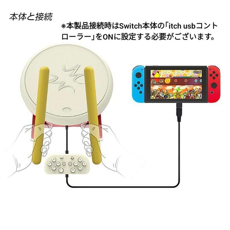 Amazon.co.jp: Switch 対応 太鼓 達人専用コントローラー