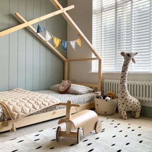 Kit 28 Paineis Ripas Shiplap Mdf 5cm Decoração Madeira Moderno Ambiente Lambri Ripinha 3d Pvc