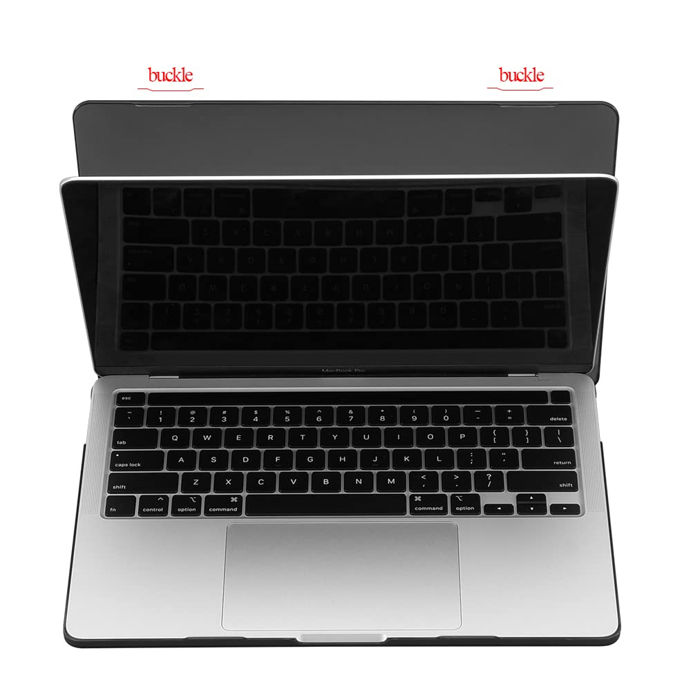 Custodia Opaca Per MacBook Pro 13" M1/M2 - Copertura PP Anti Graffio Nera - Foto 7