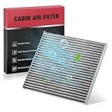 BDFHYK Cabin Air Filter w/Activated Carbon CF10133 Car Filter Compatible with Toyota 2002-2008
