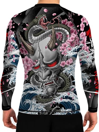 Rashguard Irezumi 3.0 Raven Fightwear t-shirt compression grappling
