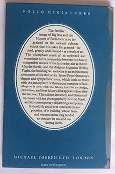 Hardcover The Houses of Parliament (Folio miniatures) Book
