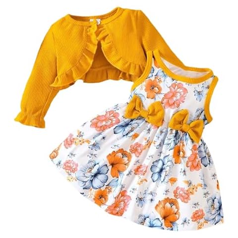 Ensemble bébé fille jaune 3-24 mois Cover