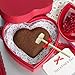 24 Pcs Mini Wooden Hammers Breakable Heart Wooden Hammers for Breakable Heart Wooden Mallet for Chocolate Heart, Crab Lobster Mallets, Toy Mallets for Kids