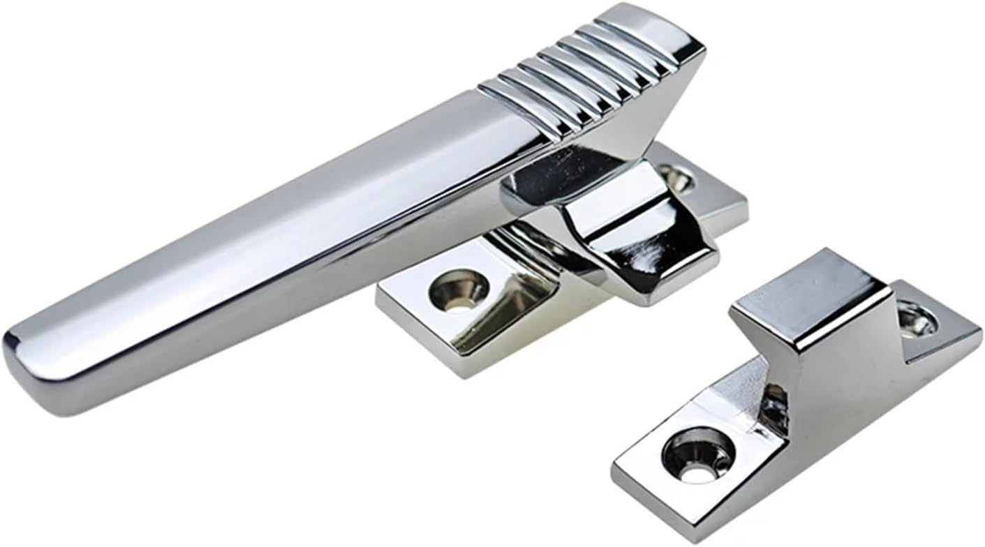 Zinc Alloy Handle Lock Kitchen Steamer Cabinet Hardware Automation Equipment Accessories(Right)