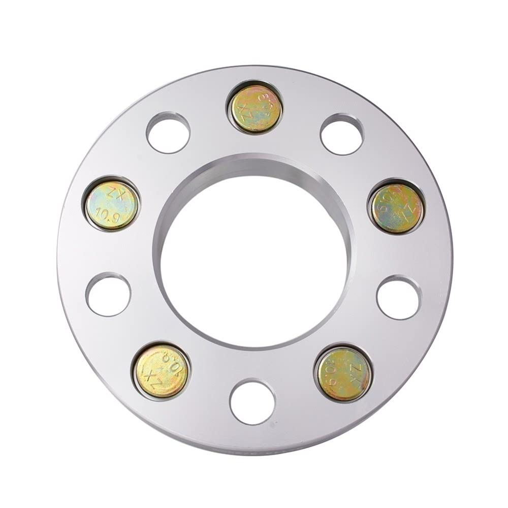 Joints Moyeu Roue Élargis Adaptateur d'entretoise de Roue de Voiture 4 pièces Hub Centric 5 Lug PCD 5x114.3 alésage Central 73MM Filetage M12x1.5