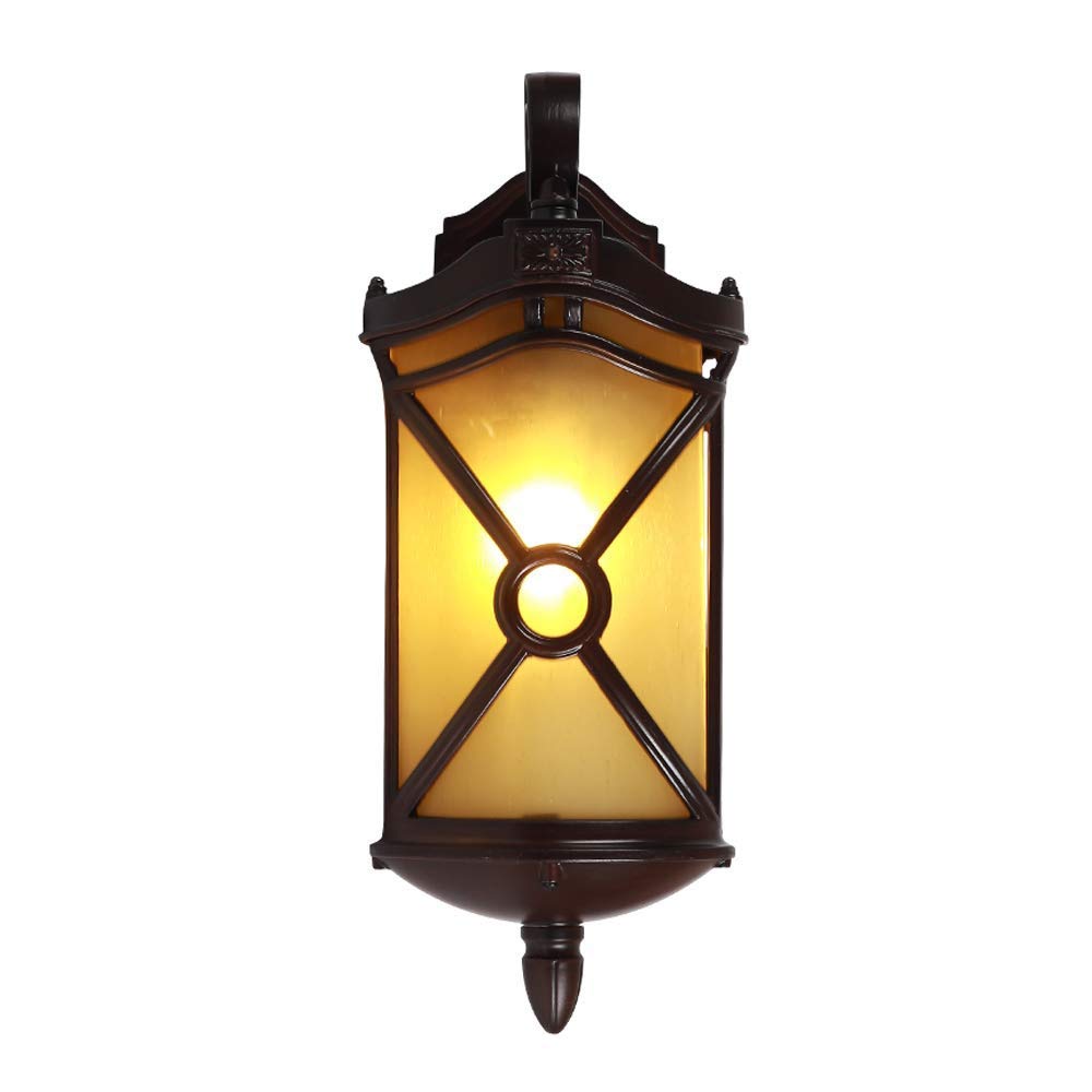 Lumière murale extérieure rétro classique en aluminium IP54 E27