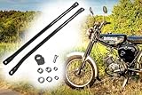 Umrüstung auf Enduro-Rahmen Simson S50, S51, S70 mit Unterzugstrebe, Knotenblech/Einschweißteil, Montagematerial