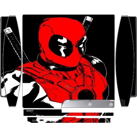 Comic Book Hero Vinyl Decal Sticker Skin by Compass Litho for Playstation 3 & PS3 Slim