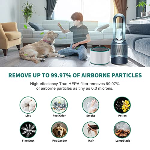 Hp01 Filter Replacement For Dyson Pure Hot + Cool Link Hp01, Hp02, Dp01, Dp02 Air Purifier, 2 Pack #TOP2