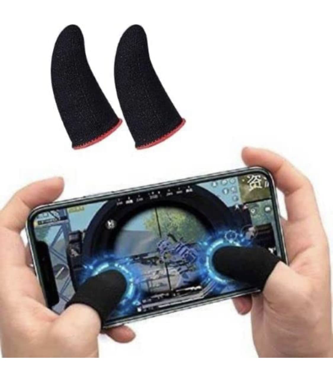 EASYSHOP Thumbs Finger Sleeve, Pack of 1, Blue