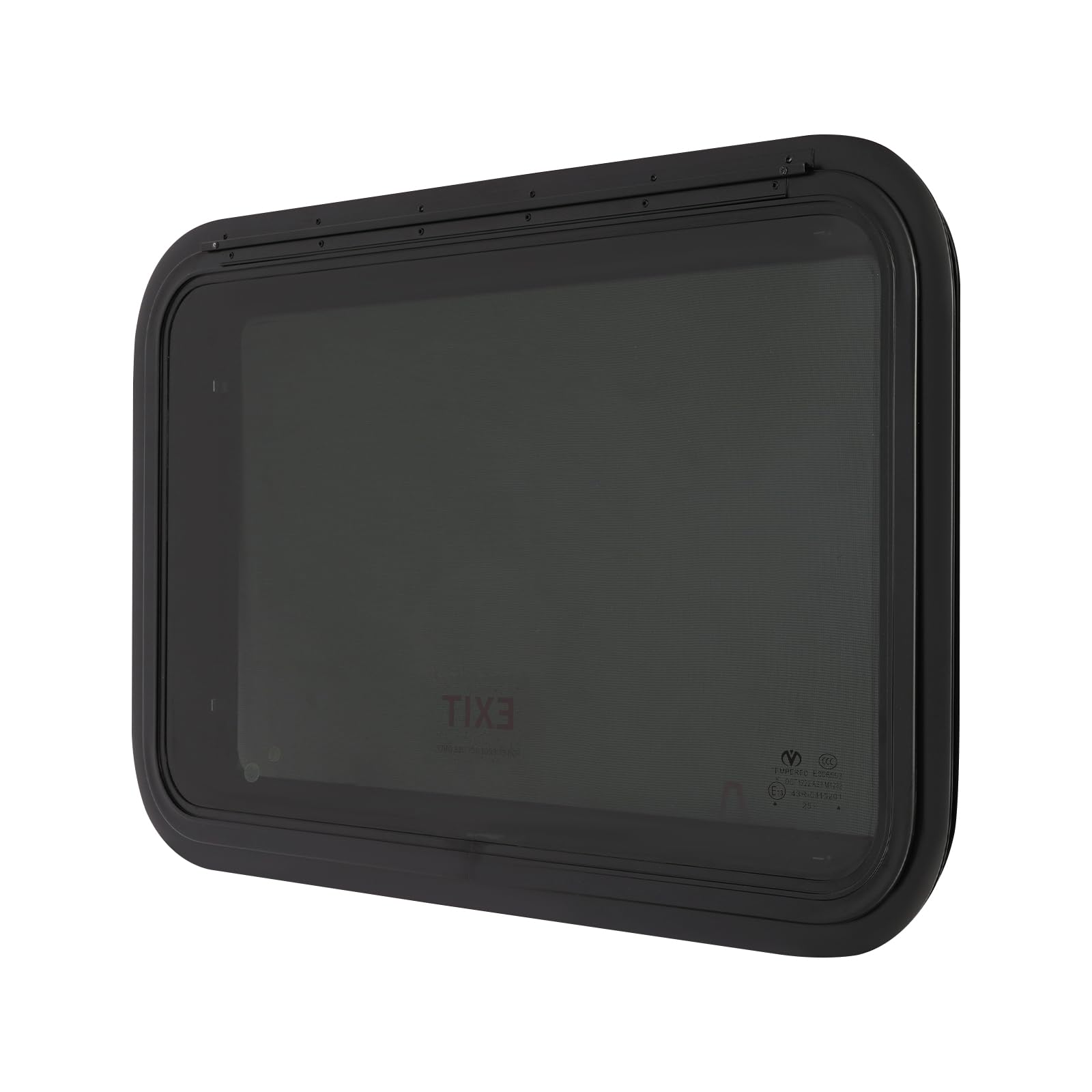 Fenêtre de camping-car Fenêtre d'évacuation de camping-car | Fenêtre de VR | Fenêtre d'urgence pour camping-car, Fenêtre polyvalente pour camping-car avec barre de support pour VR, Camping-car