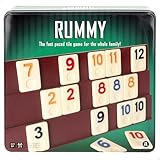 COLORBABY CB Games Rummy Juego de Mesa Familiar, 2-4 Jugadores, Incluye fichas de números y Soportes, Ideal para desarrollar Pensamiento lógico y concentración, a Partir de 6 años (39520)