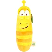 FOSUBOO Larva LA-11314Y 12" Plush with Sound Yellow