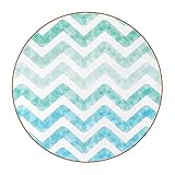Evernever sous-Verres pour Boissons,Art Design Triangular Ripple Tapis de Protection de Table 6 pièces pour Verres à vin,Tasses et Tasses,réutilisable au Bureau,Cuisine,Bar,4,3 po