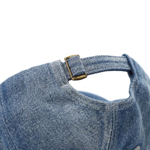 Image of XYIYI Vintage Washed Distressed Baseball Cap Adjustable Cotton Dad Hat for Women Men