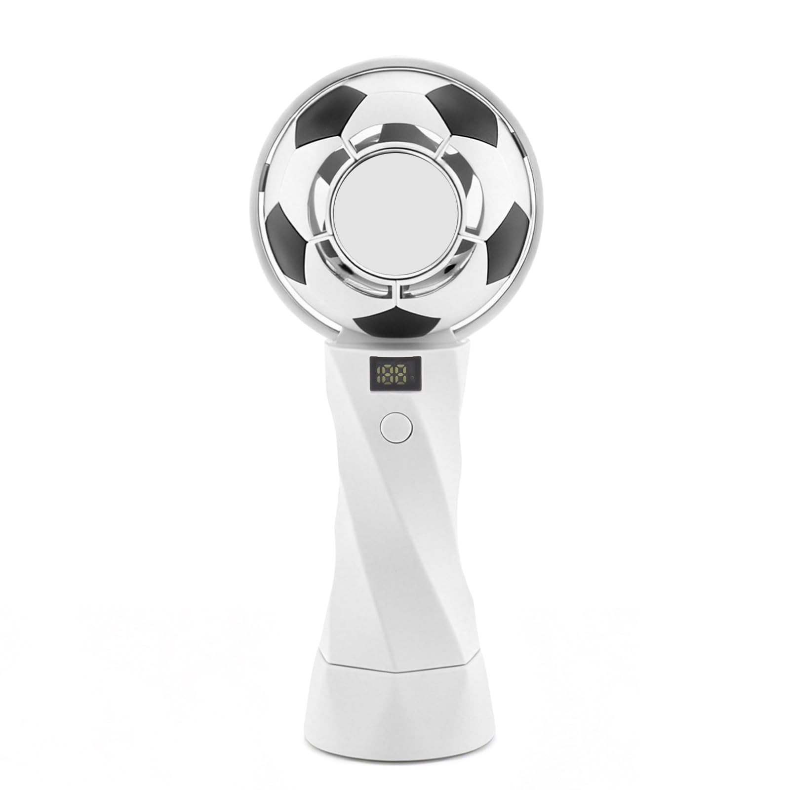 Rechargeable Hand Held Fan 3000mAh Mini Portable Fan Football Design