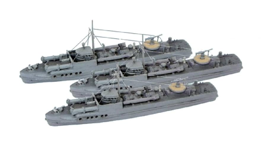 Amazon | ニコモデル 1/700 ドイツ海軍 高速魚雷艇 S-7級 3隻