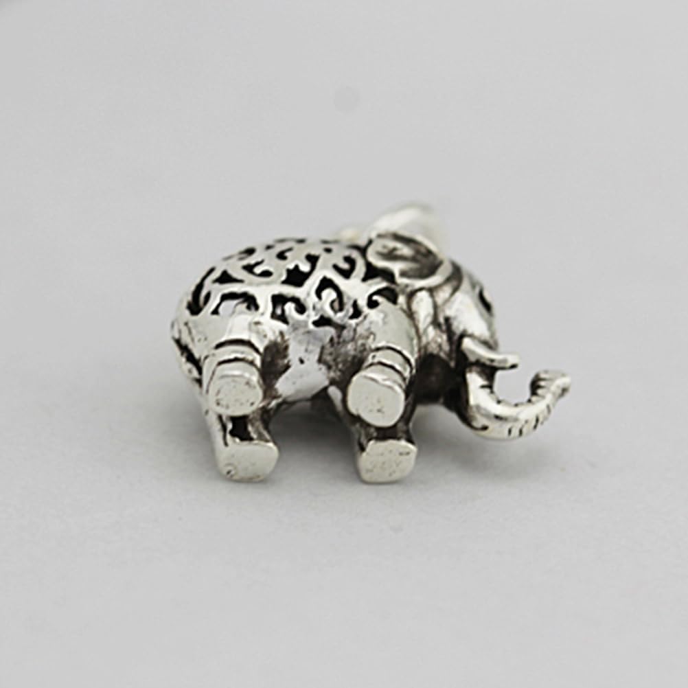 925 Pendant Charm for Diy Jewelry Making Artistic Animal Shape Necklace and Bracelet Accessory 0.59 Inch Unique Silver Charm for Crafting